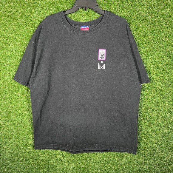 Champion Graphic T Shirt XL Black Disorderly Conduct By A Party Animal Tee - Picture 1 of 5